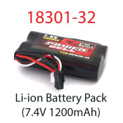7.4V 1200mAh Li-Ion Pack 1/18 Storm brushed 4WD MT by HO Speed 7.4V 1200mAh Li-Ion Pack 1/18 Storm brushed 4WD MT by HO Speed