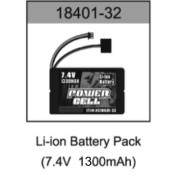 7.4V 1300mAh Li-Ion Pack with Deans plug 1/18 Lightning Brushless Truggy by HO Speed 7.4V 1300mAh Li-Ion Pack with Deans plug 1/18 Lightning Brushless Truggy by HO Speed