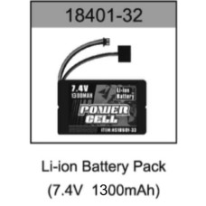 7.4V 1300mAh Li-Ion Pack with Deans plug 1/18 Lightning Brushless Truggy by HO Speed 7.4V 1300mAh Li-Ion Pack with Deans plug 1/18 Lightning Brushless Truggy by HO Speed