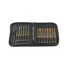 AM Toolset (23Pcs) With Tools Bag Black Golden by Arrowmax AM Toolset (23Pcs) With Tools Bag Black Golden by Arrowmax