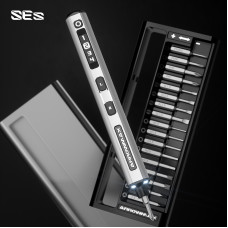 SES Electric Screwdriver With Alu Case (34 in 1) Space Gray by ArrowMax SRP $113.57 SES Electric Screwdriver With Alu Case (34 in 1) Space Gray by ArrowMax SRP $113.57