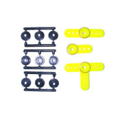 Universal Servo Horn (Yellow) suit Fut. JR, Hitec Universal Servo Horn (Yellow) suit Fut. JR, Hitec