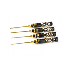 Allen Wrench Set 1.5, 2.0, 2.5 & 3.0 X 100mm - (4pcs) Black Golden by Arrowmax Allen Wrench Set 1.5, 2.0, 2.5 & 3.0 X 100mm - (4pcs) Black Golden by Arrowmax