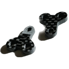 Rear carbon fiber 3mm camber link stiffener (2) Agama N1 and N1E SRP $18.22