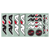 AKA Sponsor Decal Sheet, Large by AKA SRP $13.41