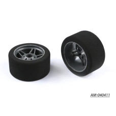 1/8 Foam Tyre Rim 37MM Front 30 Shore Carbon (2) Italy by ArrowMax SRP $66.4 1/8 Foam Tyre Rim 37MM Front 30 Shore Carbon (2) Italy by ArrowMax SRP $66.4