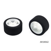 1/8 Foam Tyre Rim 37MM Front 32 Shore Five Light (2) Italy