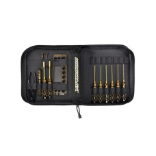 AM Toolset For 1/10 Offroad (13pcs) With Tools Bag Black Golden (AM-199446) AM Toolset For 1/10 Offroad (13pcs) With Tools Bag Black Golden (AM-199446)