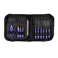 AM Toolset For 1/10 (12pcs) with Tools bag by Arrowmax