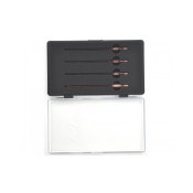 POWER TOOL TIP SET 4 PIECES WITH PLASTIC CASE 1/16