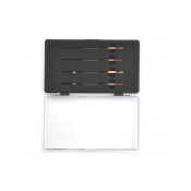POWER TOOL TIP SET 4 PIECES WITH PLASTIC CASE 1.5, 2, 2.5 & 3mm Tips  by Arrowmax