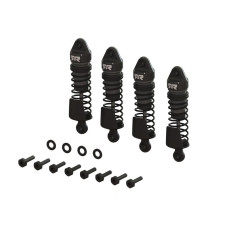 Aluminum Shock Set, 58mm Length, 2000cSt Oil (Gun Metal) (4pcs) - GROM by ARRMA SRP $83.11 Aluminum Shock Set, 58mm Length, 2000cSt Oil (Gun Metal) (4pcs) - GROM by ARRMA SRP $83.11