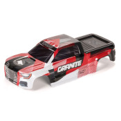 GRANITE 4X4 Clipless Painted Decaled Trimmed Body (Red/White) Mega 665 by ARRMA SRP $107.61