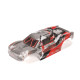 VORTEKS Clipless Painted Decaled Body (Red) by Arrma SRP $99.74