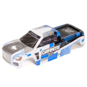 GRANITE 4x4 Clipless Painted Decaled Body (Blue/White) by Arrma SRP $99.74