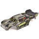 VORTEKS 2WD Painted Decaled Trimmed Body Set - Hidden Body Mount  (Yellow/Black) by Arrma SRP $88.63
