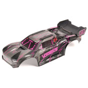 VORTEKS 2WD Painted Decaled Trimmed Body Set - Hidden Body Mount (Pink/Black) by Arrma SRP $88.63 VORTEKS 2WD Painted Decaled Trimmed Body Set - Hidden Body Mount (Pink/Black) by Arrma SRP $88.63