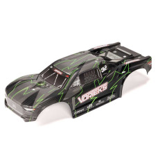 VORTEKS 2WD Painted Decaled Trimmed Body Set - Hidden Body Mount (Green/Black) by Arrma SRP $88.63 VORTEKS 2WD Painted Decaled Trimmed Body Set - Hidden Body Mount (Green/Black) by Arrma SRP $88.63