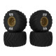 dBoots Chevron MT Tire Set Glued (Bronze) (2 Pairs) - GROM by ARRMA SRP $62.98