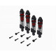 Shock Set, F/R Assembled,700cst Oil (Red) (4Pcs) - Mini Kraton by ARRMA SRP $99.74