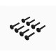 Hex Head Screw M2.5x15mm (8Pcs) by ARRMA