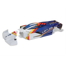 LIMITLESS Painted Decaled Trimmed Body (White/Blue) by Arrma SRP $177.31 LIMITLESS Painted Decaled Trimmed Body (White/Blue) by Arrma SRP $177.31