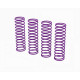 Shock Spring Set E - Purple - 0.55N/mm (4pcs) - GROM by Arrma SRP $11.19