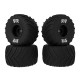 dBoots Chevron MT Tire Set Glued (Black) (2 Pairs) - GROM by Arrma SRP $44.29