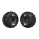 dBoots Cut Chevron MT Tire Set Glued - Gun metal by Arrma SRP $65.85