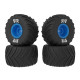 dBoots Chevron MT Tire Set Glued (Blue) (2 Pairs) - GROM by Arrma SRP $62.98