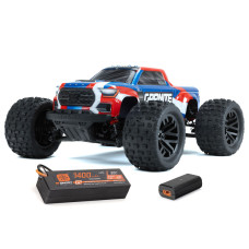 1/18 GRANITE GROM MEGA 380 Brushed 4X4 Monster Truck RTR with Battery & Charger, Blue by ARRMA SRP $329.00 1/18 GRANITE GROM MEGA 380 Brushed 4X4 Monster Truck RTR with Battery & Charger, Blue by ARRMA SRP $329.00