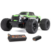 1/18 GRANITE GROM MEGA 380 Brushed 4X4 Monster Truck RTR with Battery & Charger, Green by ARRMA SRP $329.00