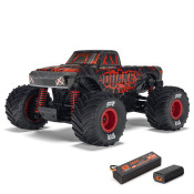 1/16 QUAKE GROM 4X4 RTR Brushed Monster Truck (Battery & Charger Included), Red by ARRMA SRP $469.01