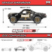 MOJAVE GROM 223S BLX Brushless 4X4 Small Scale Desert Truck RTR, Black by ARRMA (Requires Battery and Charger) SRP $573.85 MOJAVE GROM 223S BLX Brushless 4X4 Small Scale Desert Truck RTR, Black by ARRMA (Requires Battery and Charger) SRP $573.85