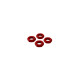 AR310906 Aluminum Wheel Nut 17mm Red (4) by ARRMA SRP $21.08