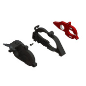 Aluminum Motor Mount Set (Replaces ARA311032, AR310874, ARAC7003) Fits Mega 4x4, 4x2, BLX 3S and 4S by Arrma SRP $57.34