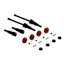 Metal Axle, Hex, Drive Shaft Set Typhon Grom Mega and 223S, Granite Grom Upgrade by ARRMA SRP $94.96