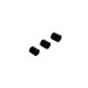 Center Brace Rubber Dampers (3) 4S Kraton, Outcast, Mojave, 3S Vorteks by ARRMA SRP $15.94