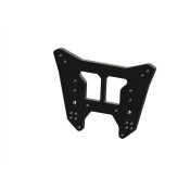 Rear Shock Tower Aluminum Black EXB Fits 6S Kraton and 6S Notorious by ARRMA Rear Shock Tower Aluminum Black EXB Fits 6S Kraton and 6S Notorious by ARRMA