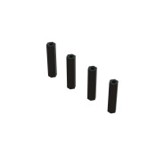 Aluminum Servo Mount Posts (4) suit S BLX Mojave, Kraton, Outcast, Notorious, Fireteam, Talion, Typhon by Arrma Aluminum Servo Mount Posts (4) suit S BLX Mojave, Kraton, Outcast, Notorious, Fireteam, Talion, Typhon by Arrma