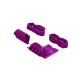 Lower Skid And Bumper Mount Set - Purple by Arrma SRP $20.20