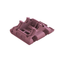 Rear Lower Skid/Gearbox Mount (1pc) - Pink by Arrma SRP $15.72