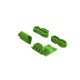 Lower Skid And Bumper Mount Set - Green by Arrma SRP $20.20