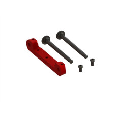 Front Upper Suspension Mount CNC Aluminum Red Suits All 6S by ARRMA Front Upper Suspension Mount CNC Aluminum Red Suits All 6S by ARRMA