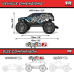 1/10 GORGON 223S 2WD RTR Brushless Monster Truck, Blue/Black by ARRMA SRP $598.99