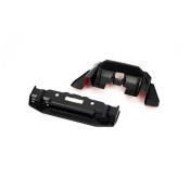 FELONY Painted Splitter And Diffuser Black/Red FELONY Painted Splitter And Diffuser Black/Red