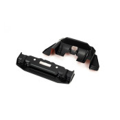 FELONY Painted Splitter And Diffuser Black/Orange by ARRMA FELONY Painted Splitter And Diffuser Black/Orange by ARRMA