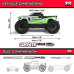 1/10 GRANITE MEGA 665 4X4 RTR Brushed Monster Truck, Orange (Requires Battery and Charger) by ARRMA SRP $548.99 1/10 GRANITE MEGA 665 4X4 RTR Brushed Monster Truck, Orange (Requires Battery and Charger) by ARRMA SRP $548.99