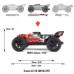 KRATON 4X4 4S BL 1/10TH 4WD SPEED MT (GREEN) With Center Diff by ARRMA SRP $1098.97
