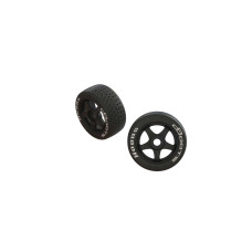 DBoots Hoons 42/100 2.9 Belted Tire White (Medium Compound) Pre Glued on 5-Spoke Wheel W/17mm Hex (2) Infraction by ARRMA DBoots Hoons 42/100 2.9 Belted Tire White (Medium Compound) Pre Glued on 5-Spoke Wheel W/17mm Hex (2) Infraction by ARRMA